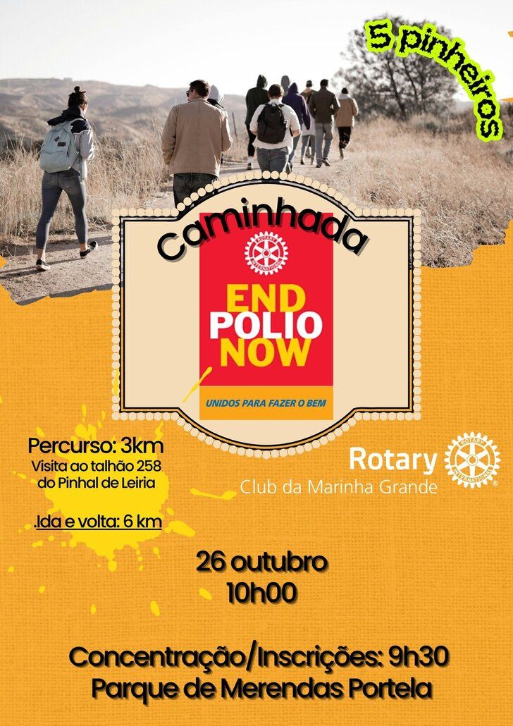 CAMINHADA SOLIDÁRIA | END PÓLIO NOW