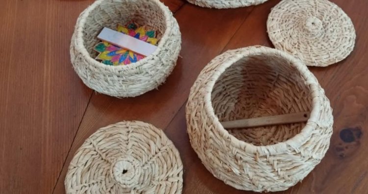Oficina – Cestaria — uma arte ancestral de ligação e criatividade