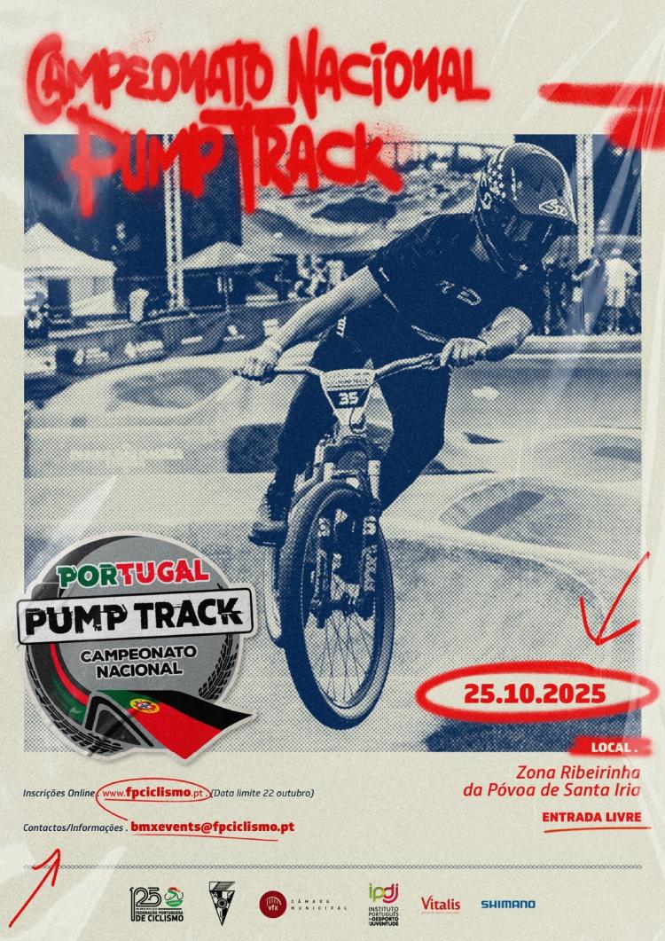 Campeonato Nacional de Pump Track tem lugar na Póvoa de Santa Iria