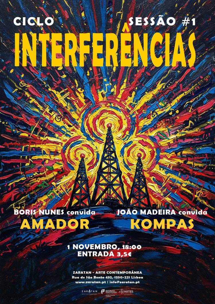 INTERFERÊNCIAS #1 | Amador + Kompas (trio)