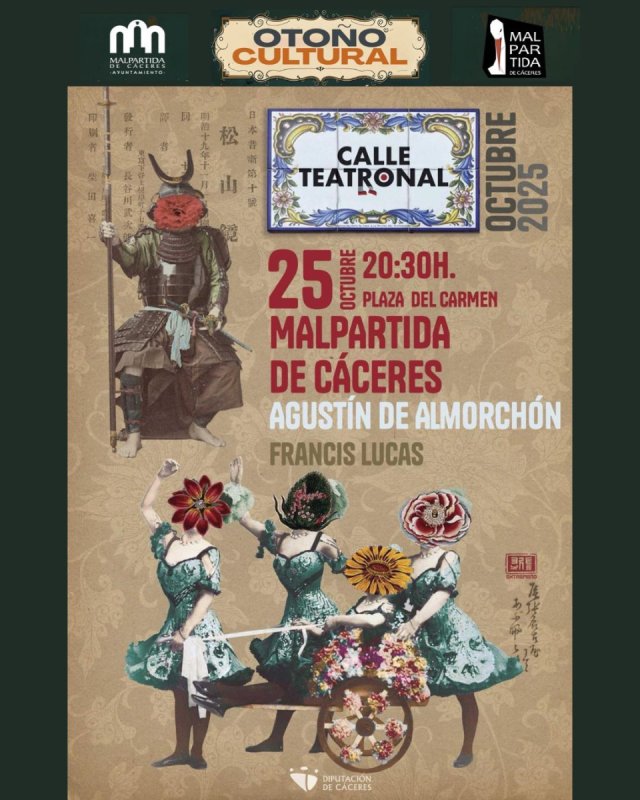 'Agustín de Almorchón, por Francis Lucas' en Malpartida de Cáceres