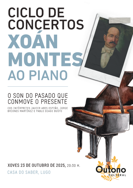Concerto de piano con Javier Ares Espiño, Jorge Briones Martínez e Pablo Diago Busto