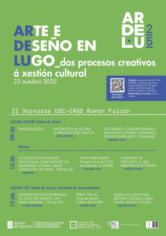 Arte y Diseño en Lugo: Procesos Creativos y Gestión Cultural
