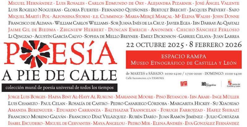 EXPOSICIÓN | Poesía a Pie de Calle