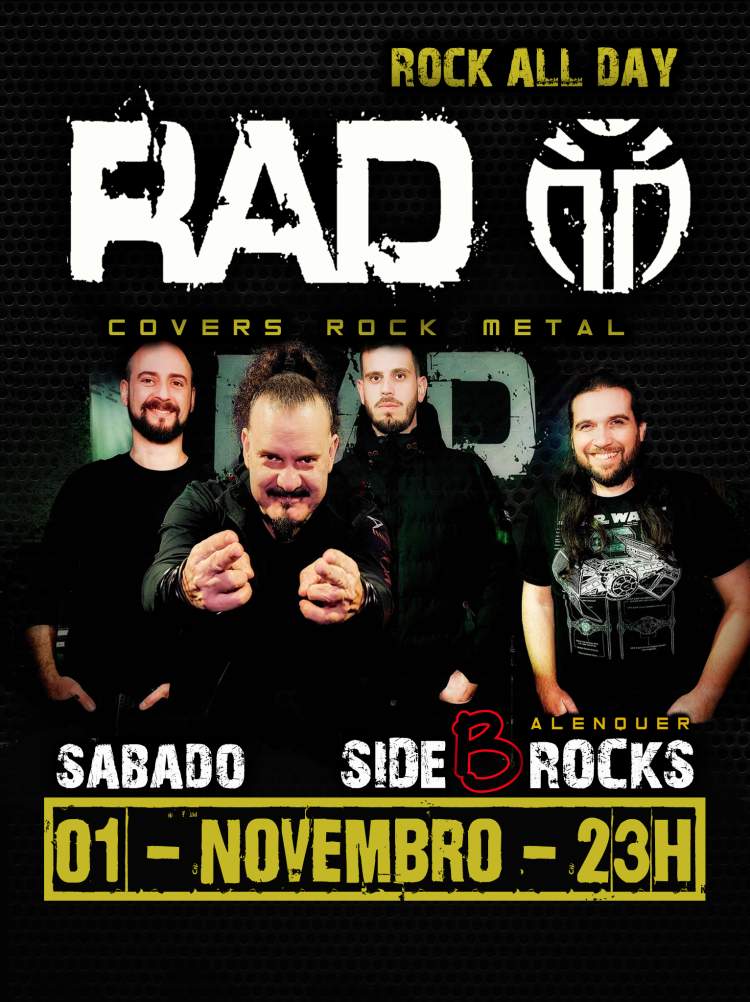 R.A.D. - 01 Novembro no Side B Rocks