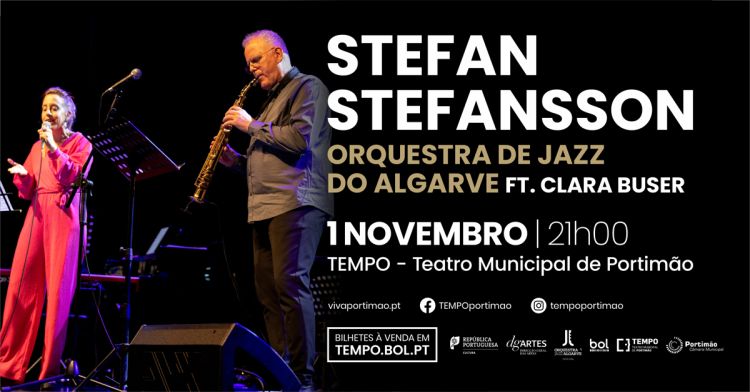 Stefan Stefansson, Clara Buser | Orquestra de Jazz do Algarve | Northern Sounds | Portimão