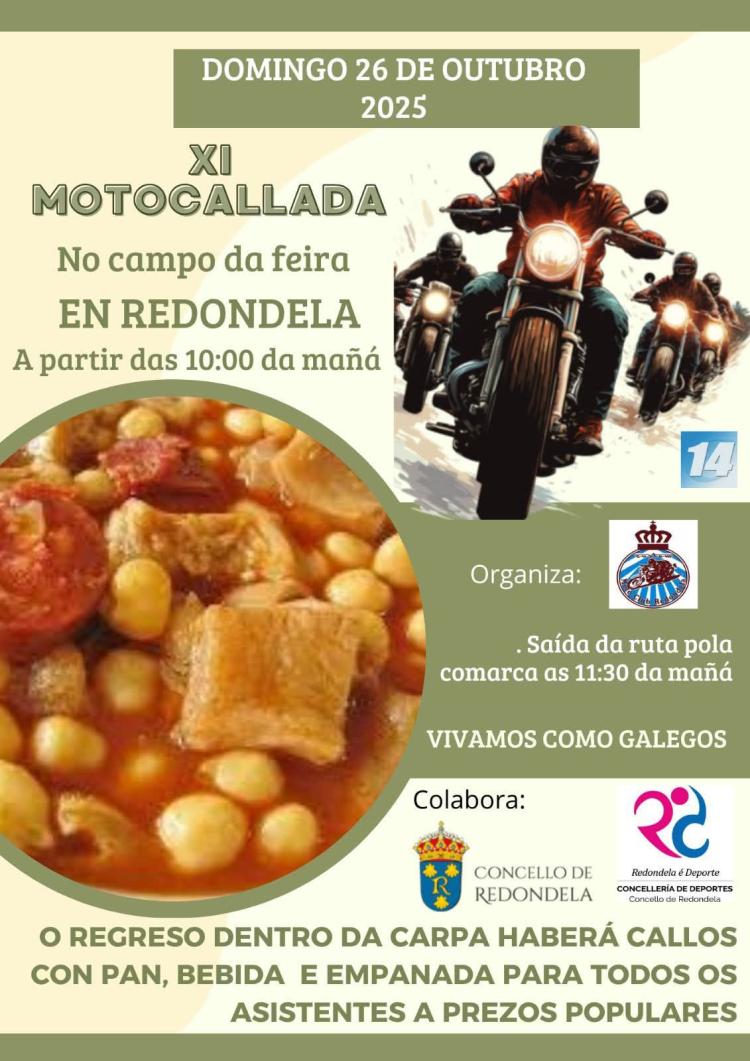 XI motocallada Redondela 