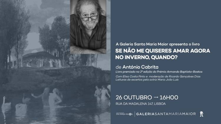 APRESENTAÇÃO LIVRO ANTÓNIO CABRITA