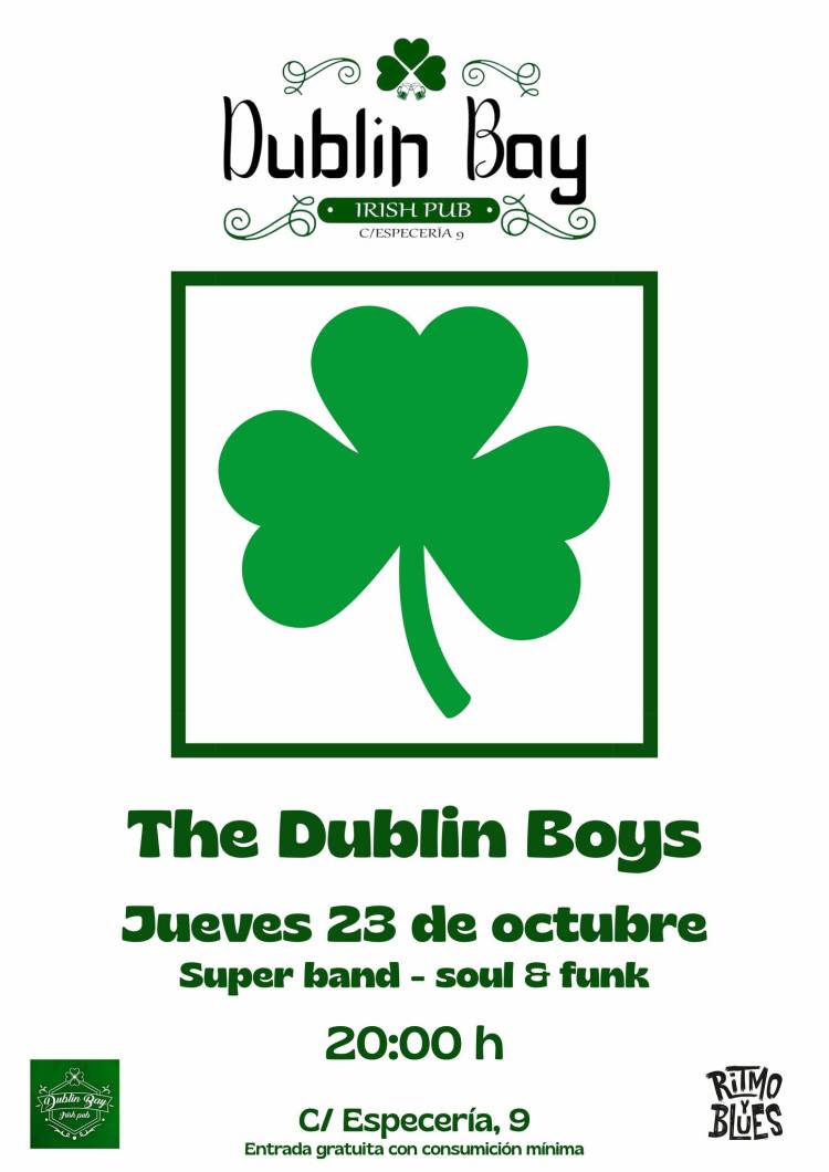 The Dublin Boys en concierto en THE DUBLIN BAY