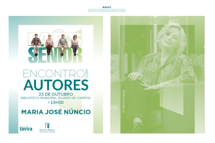 Mês Sénior | Encontro com Autores – Conversa Com Maria José Núncio