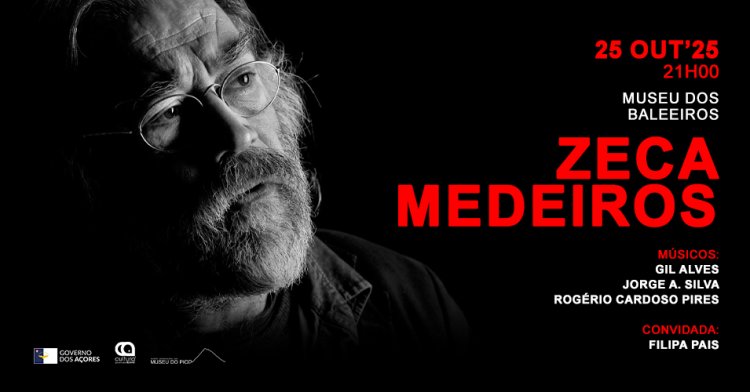 Zeca Medeiros ao vivo no Museu do Baleeiros