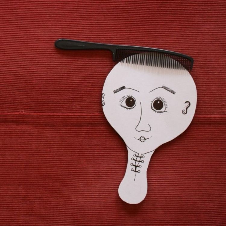 'O pente do careca' - oficina de ilustração