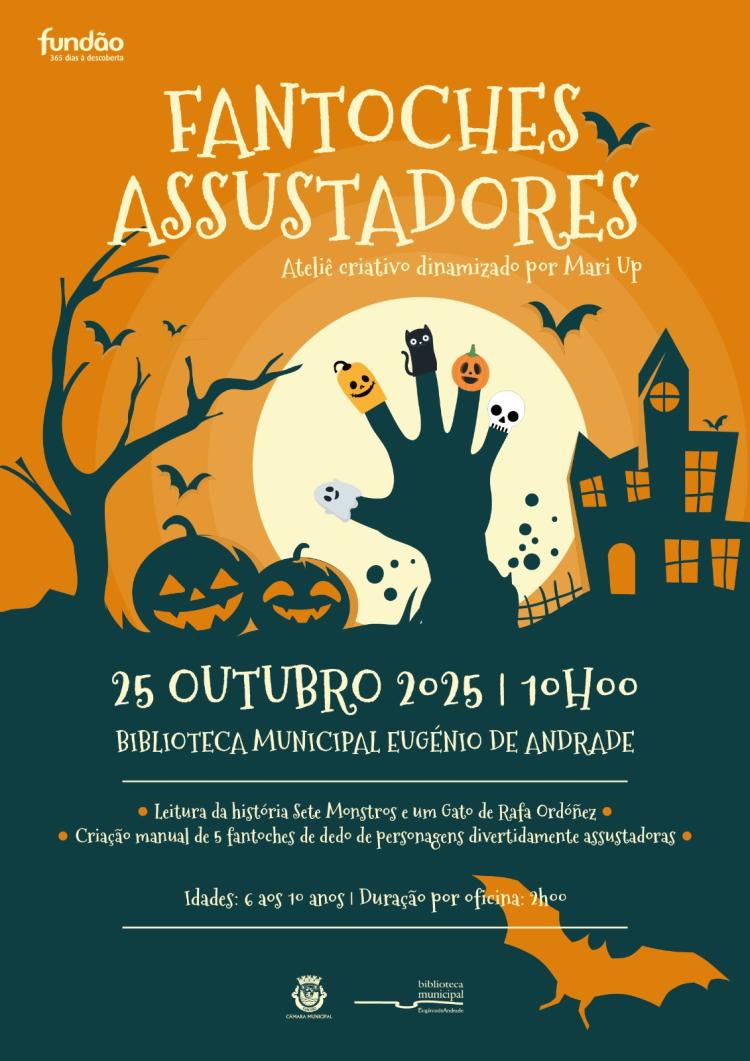 Ateliê Criativo “Fantoches Assustadores”