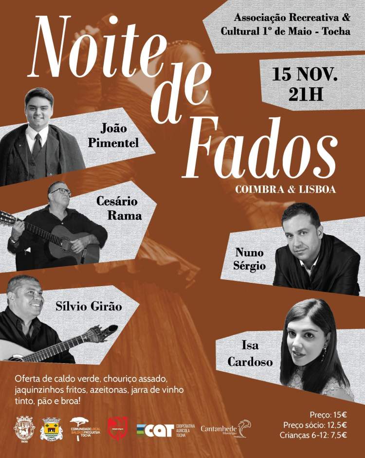 Noite de Fados Coimbra & Lisboa