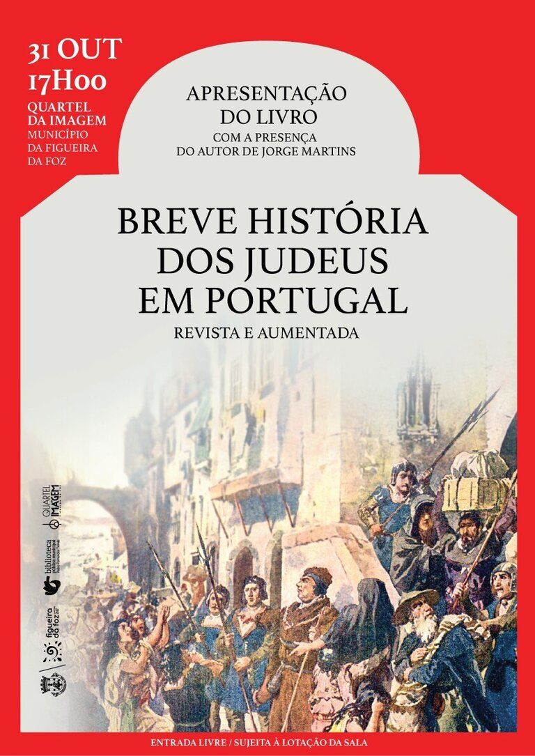 Apresentação do livro «Breve História dos Judeus em Portugal» – Revista e Aumentada, de  Jorge Martins