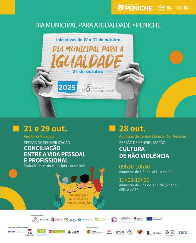 Dia Municipal para a Igualdade | Peniche 2025
