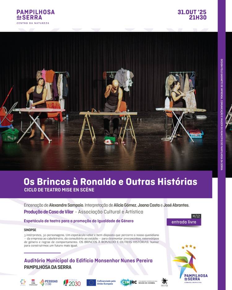Teatro 'Os Brincos à Ronaldo e Outras Histórias'