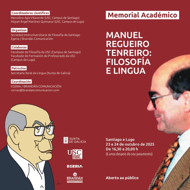 Memorial Académico 'Manuel Regueiro Tenreiro: Filosofía e Lingua'