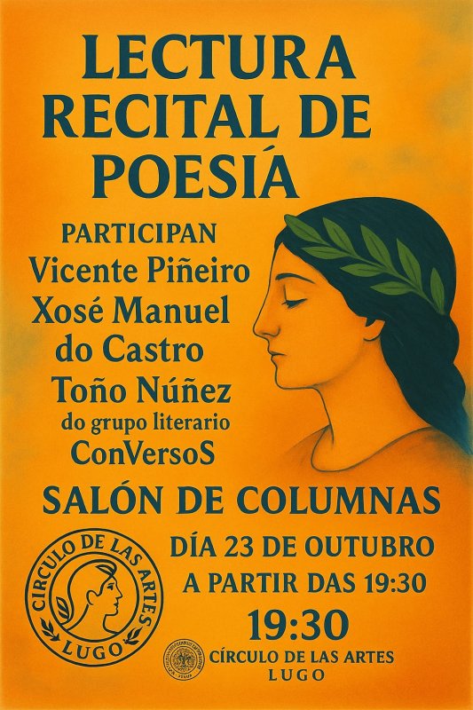 Lectura Recital de Poesía en Lugo