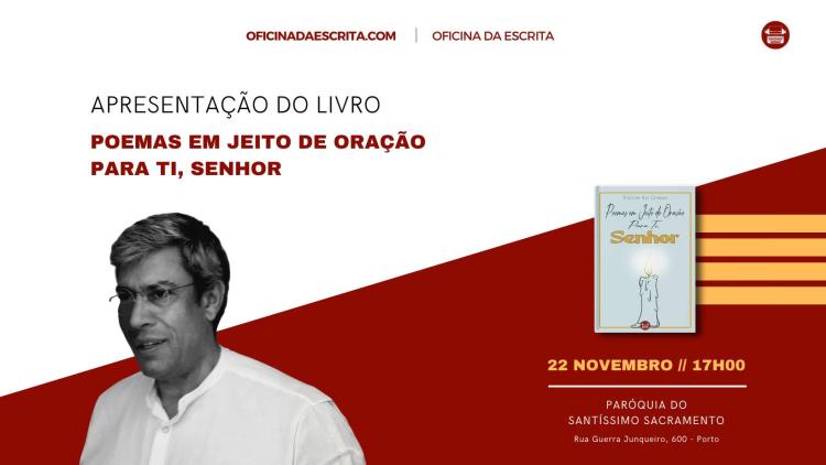 Apresentação do Livro Poemas em Jeito de Oração para Ti, Senhor, de Diácono Rui Campos