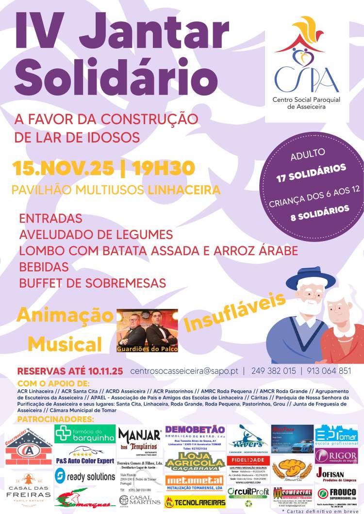 IV Jantar Solidário