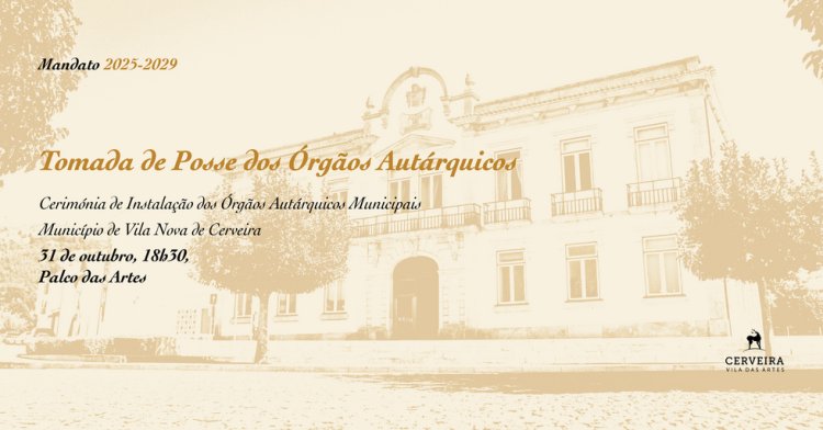 Tomada de Posse Órgãos Autárquicos