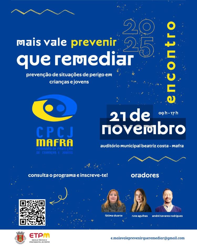 Encontro 'Mais vale prevenir que remediar'