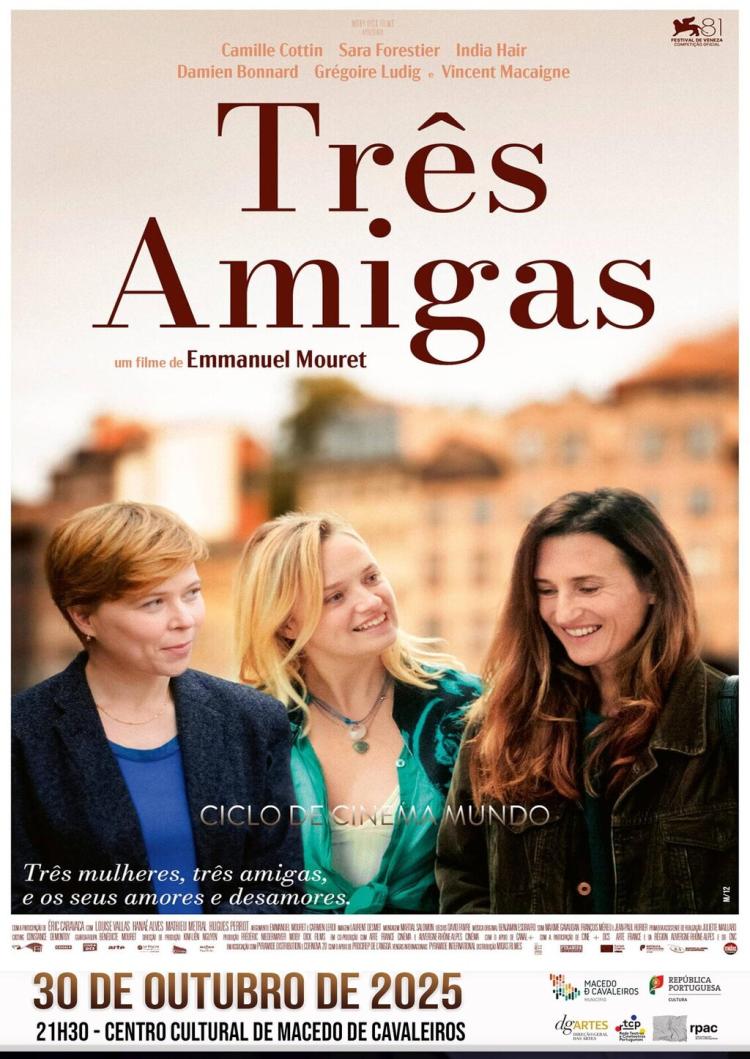 Ciclo de Cinema Mundo -'Três Amigas'