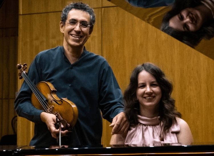 Recital Violino e Piano com Luís Pacheco Cunha e Taíssa Poliakova Cunha