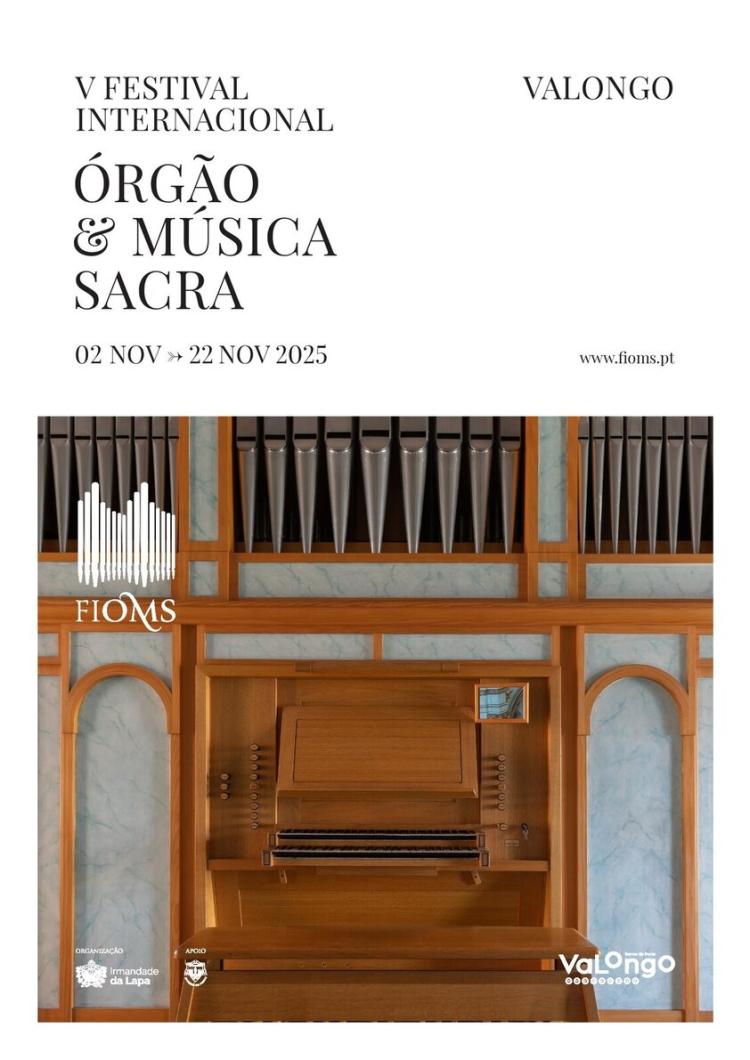 Valongo recebe quatro concertos no âmbito do Festival Internacional do Órgão e da Música Sacra