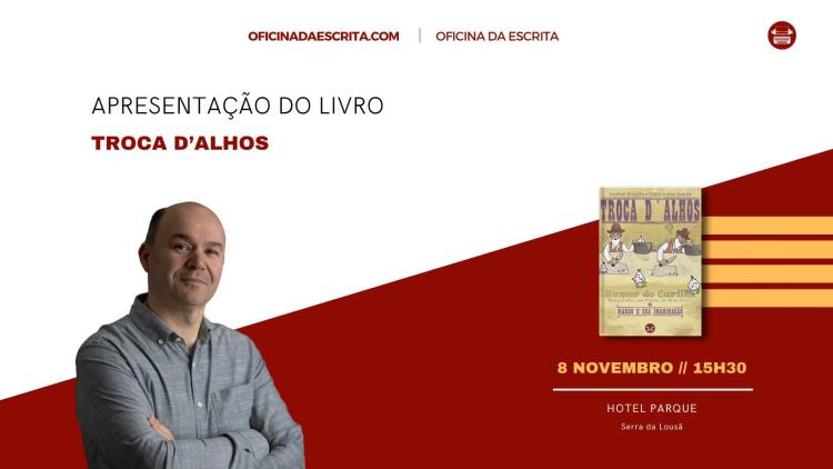 Apresentação do Livro Troca d'Alhos, de Marco Henriques 
