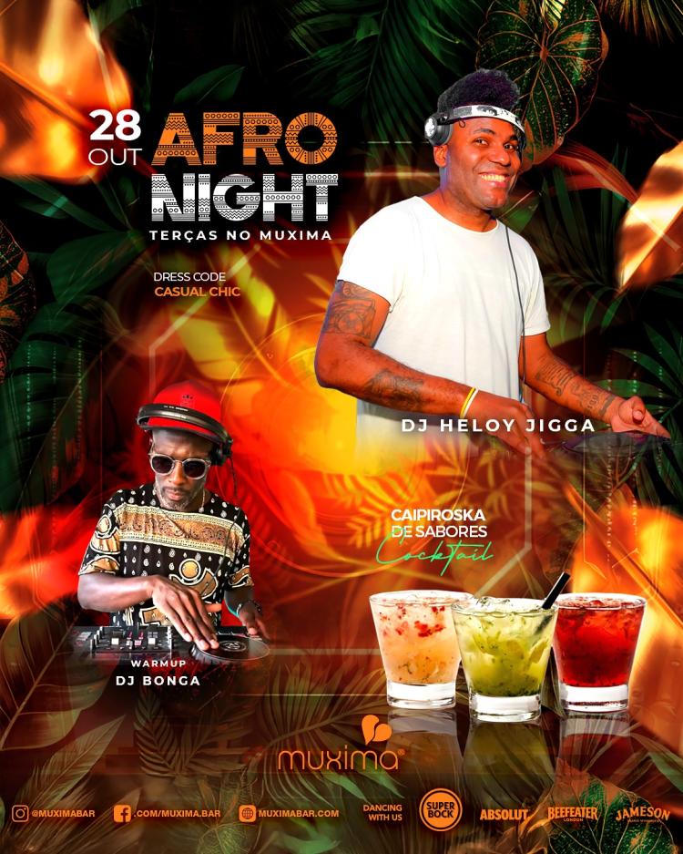  TERÇA 28 OUTUBRO      【 Ａｆｒｏ　Ｎｉｇｈｔ】