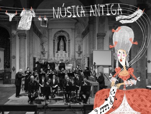 ÁRIAS, pela Orquestra Barroca D'Aquém Mar