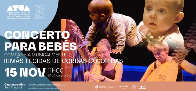 Mi | CONCERTOS PARA BEBÉS - Companhia Musicalmente | IRMÃS TECIDAS DE CORDAS COLORIDAS