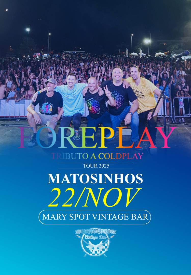 Coldplay Tributo - Foreplay - Mary Spot Vintage Bar, Matosinhos