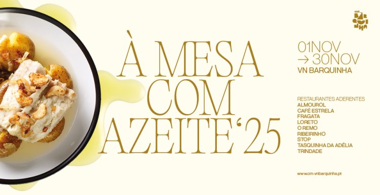 À mesa com azeite 2025