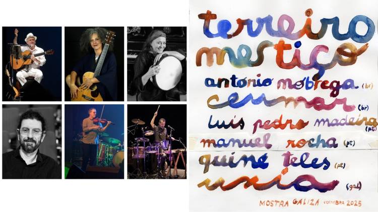 Terreiro Mestiço | Uxía, Antonio Nóbrega, Ceumar, Luís Pedro Madeira, Manuel Rocha e Quiné Teles