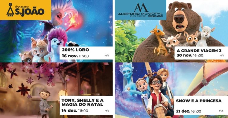 CINEMA INFANTIL: descubra as propostas de novembro e dezembro