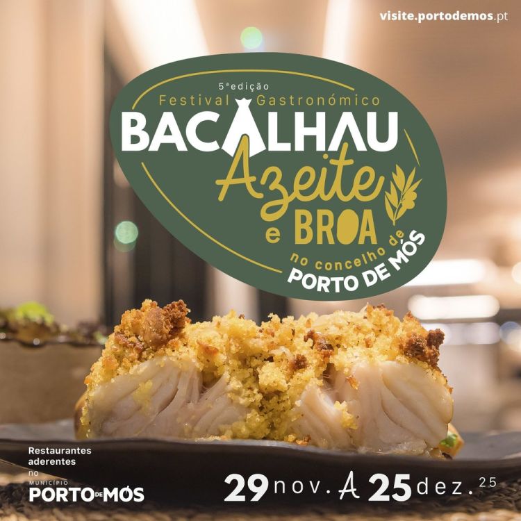 Festival Gastronómico do Bacalhau, Azeite e Broa 2025