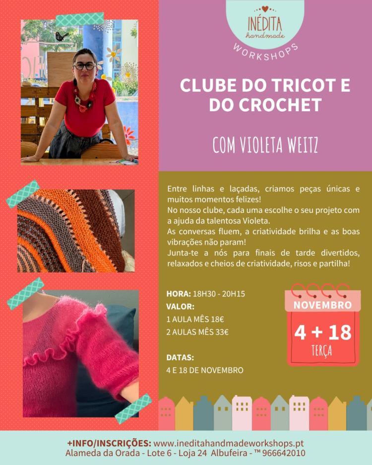CLUBE DO TRICOT E DO CROCHET com Violeta Weitz