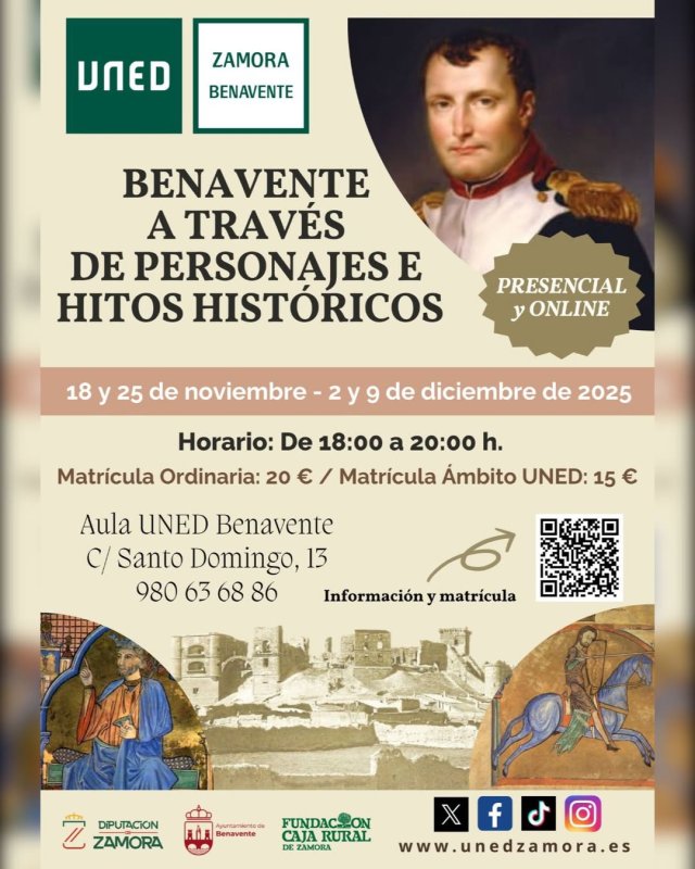 Benavente a través de personajes e hitos históricos