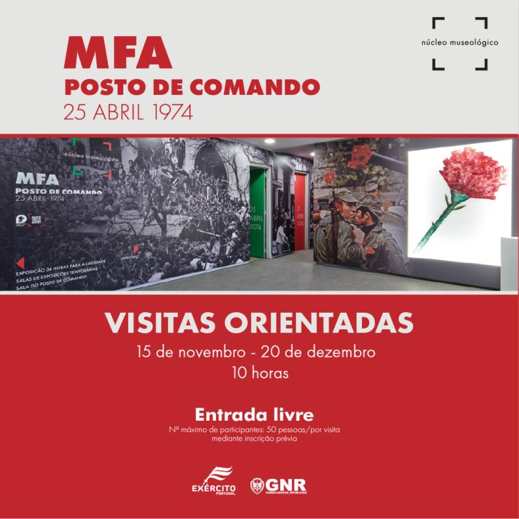 NÚCLEO MUSEOLÓGICO DO POSTO DE COMANDO DO MFA | Visitas orientadas