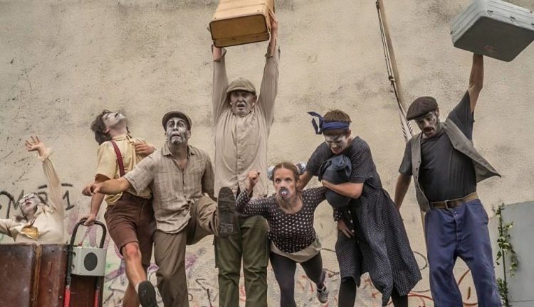 EmCena: 'Traverser la rivière sous la pluie', pelo In Itinere Collectif