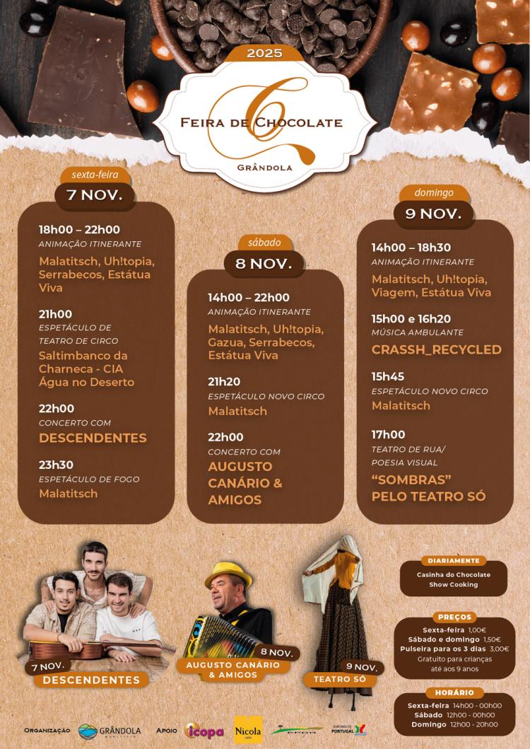 FEIRA DE CHOCOLATE 2025 | Programa Geral