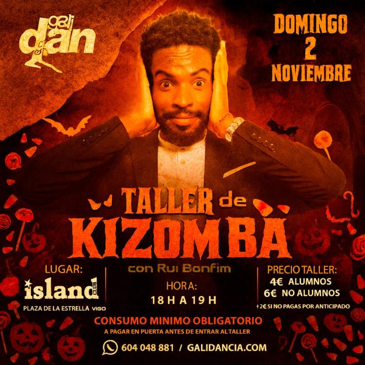 Taller de Bachata con Rui Bonfin especial Halloween