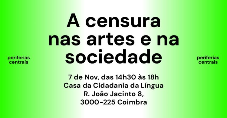 Encontro Anual Periferias Centrais | A censura nas artes e na sociedade 