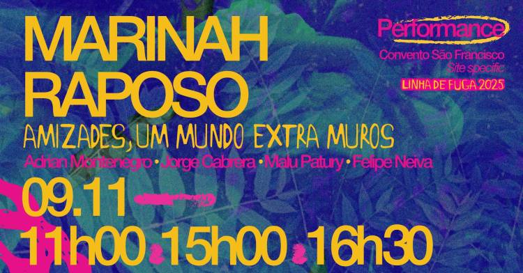 Amizade, Um mundo extra muros | Marinah Raposo