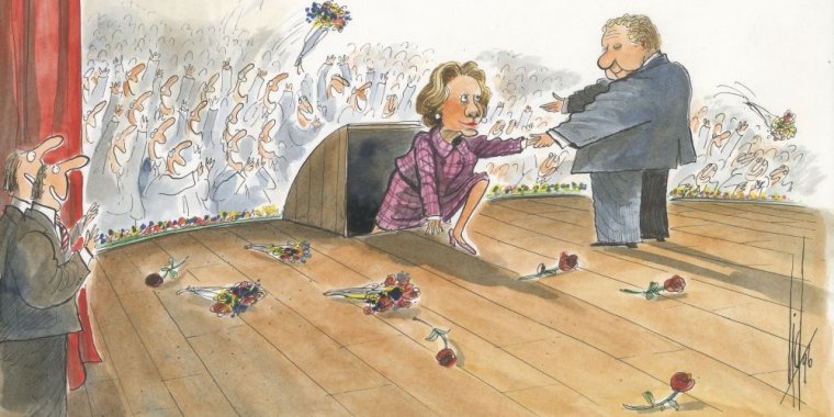 Exposição 'Traços de liberdade: Mário Soares na caricatura de Augusto Cid'