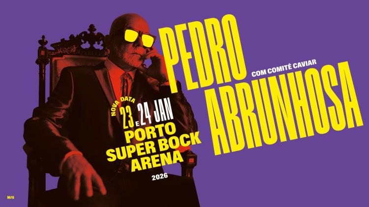 Pedro Abrunhosa - 23 Janeiro 2026, 21:30