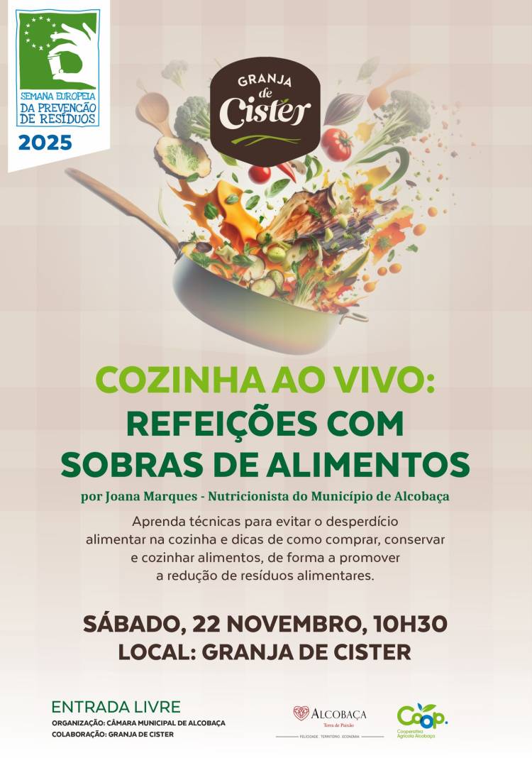 Cozinha ao Vivo: Refeições com Sobras de Alimentos